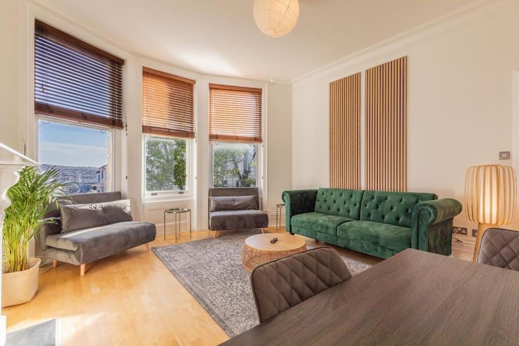 Victorian Flat Close To Station With Large Garden Apartment Brighton Екстериор снимка